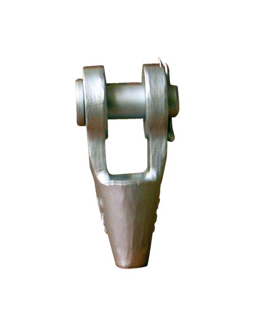 Forged open spelter wire rope socket GWZ