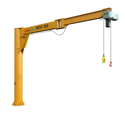 Pillar-mounted slewing jib crane BETA 300