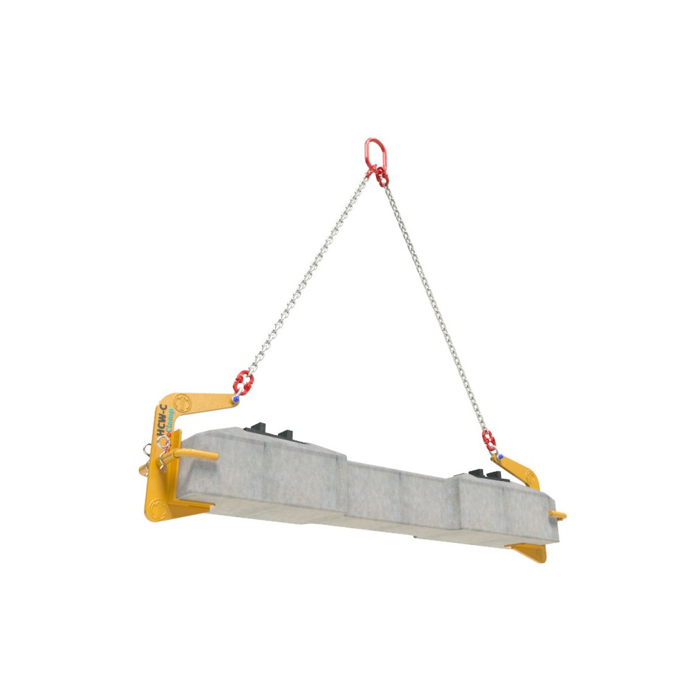 Chain sling with bracket for concrete sleepers HCW-C