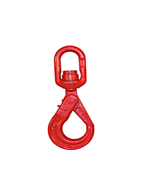 Swivel self -locking hook with bearing grade WLE