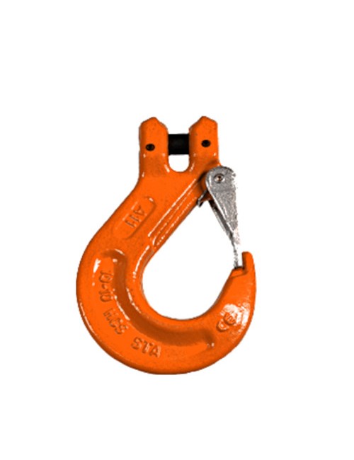 Clevis sling hook with latch grade 100 HCS