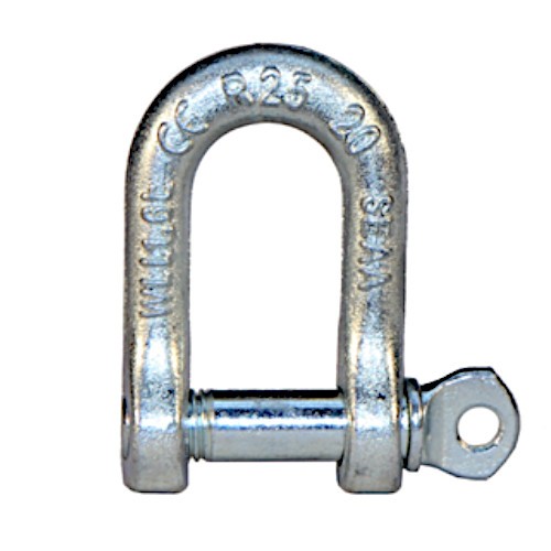 Wide screw chain shackle type R25