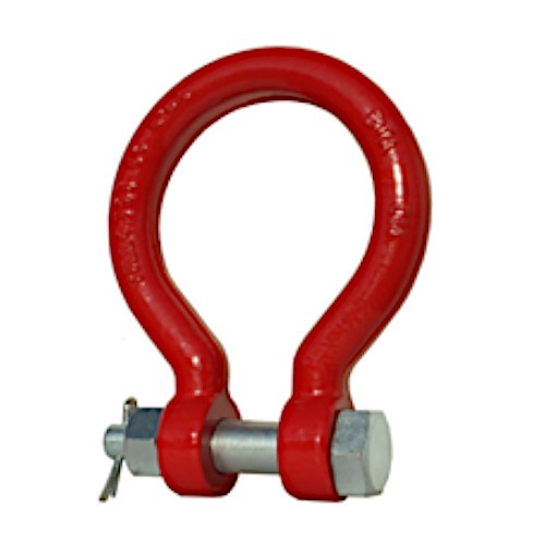 Extended bolt type anchor shackle grade 80 L-BX