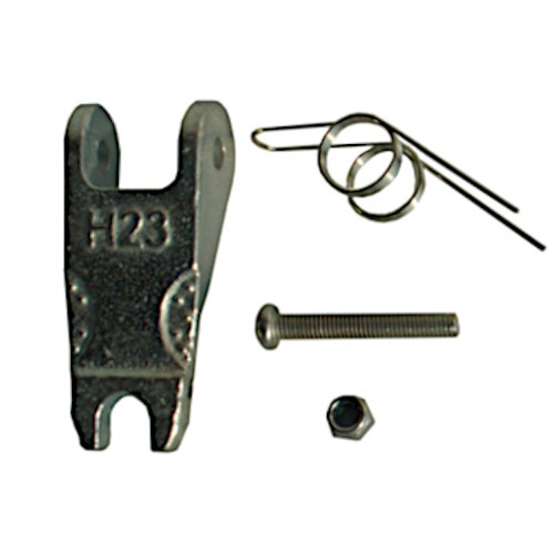 Safety latch for hooks accordance DIN 7541 S-DIN