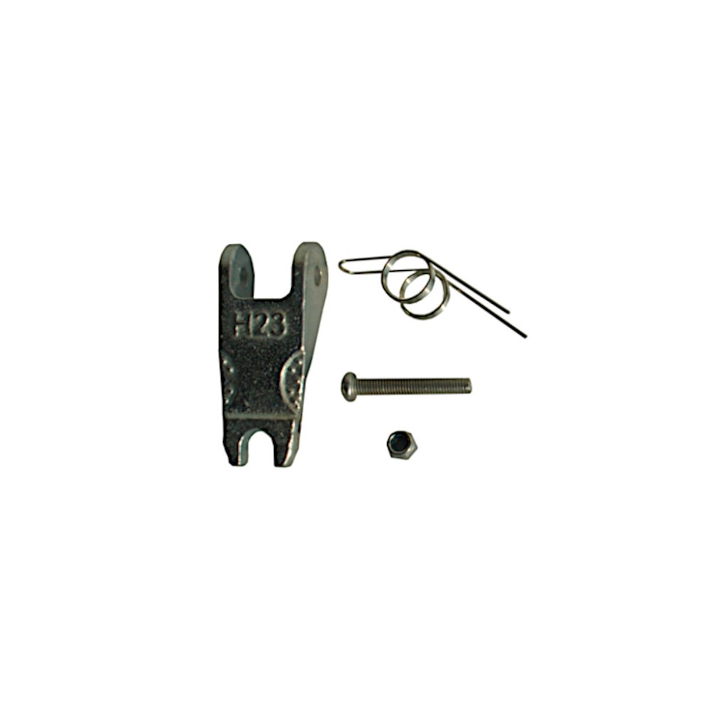 Safety latch for hooks accordance DIN 7541 S-DIN