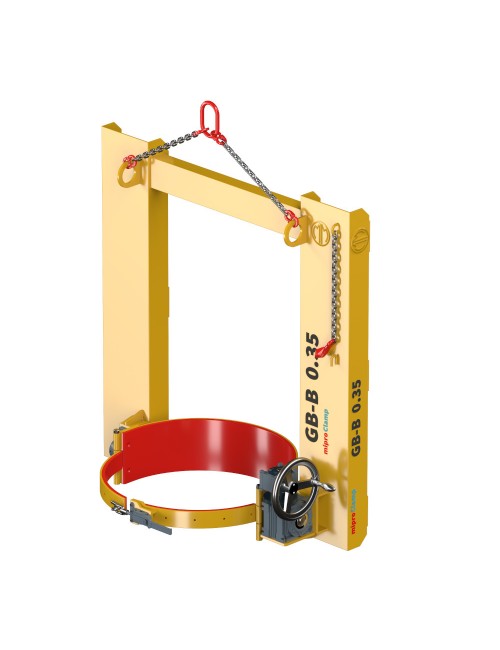 Drum clamp with a lining GB-B