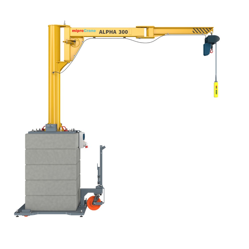 Freestanding jib crane ALPHA 300