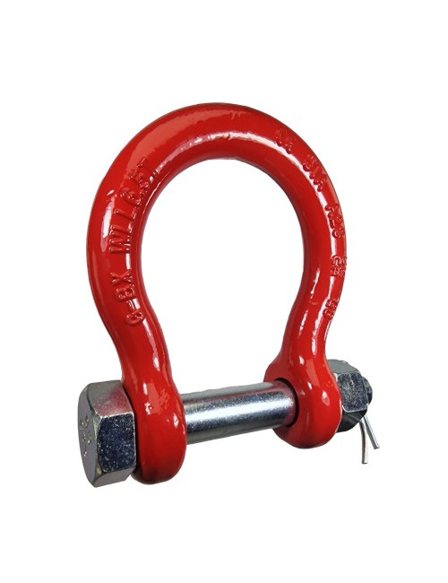 Wide bolt type anchor shackle G-BX