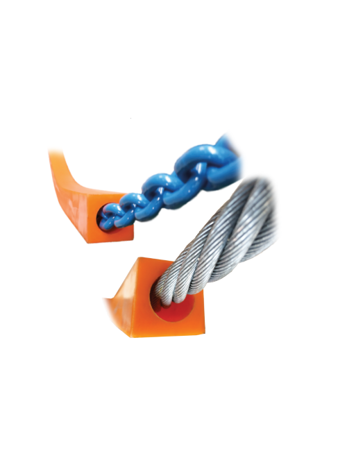 Protection sleeve for ropes and chains PU 40