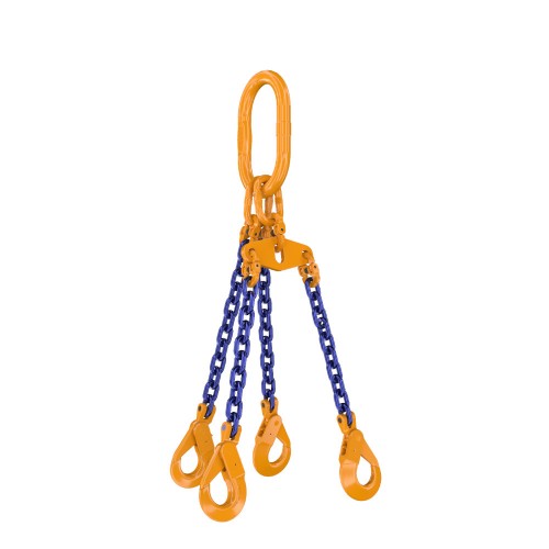 Chain sling 4-leg with rocker arm (Class 10)