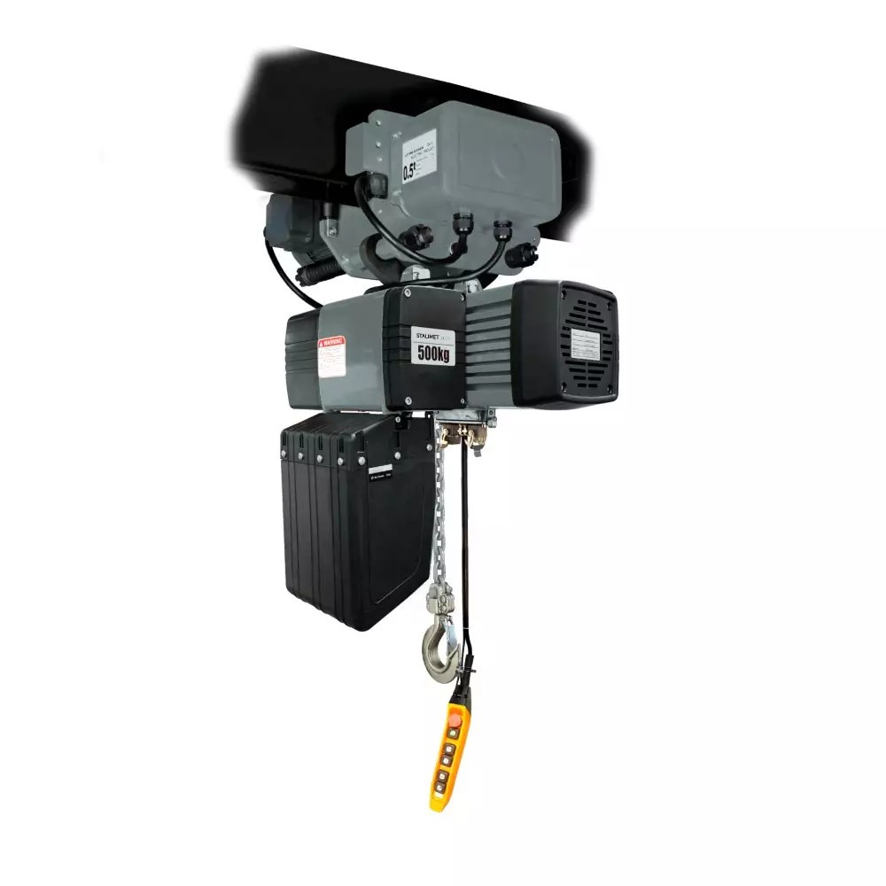 Electric chain hoist with electric trolley ESW EWE INOX