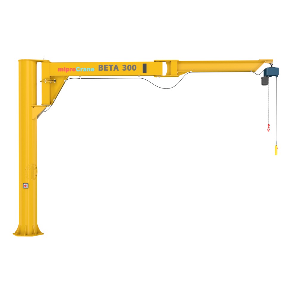 Pillar-mounted slewing jib crane BETA 300