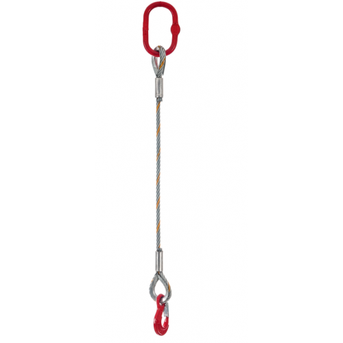 Wire rope sling 1-leg