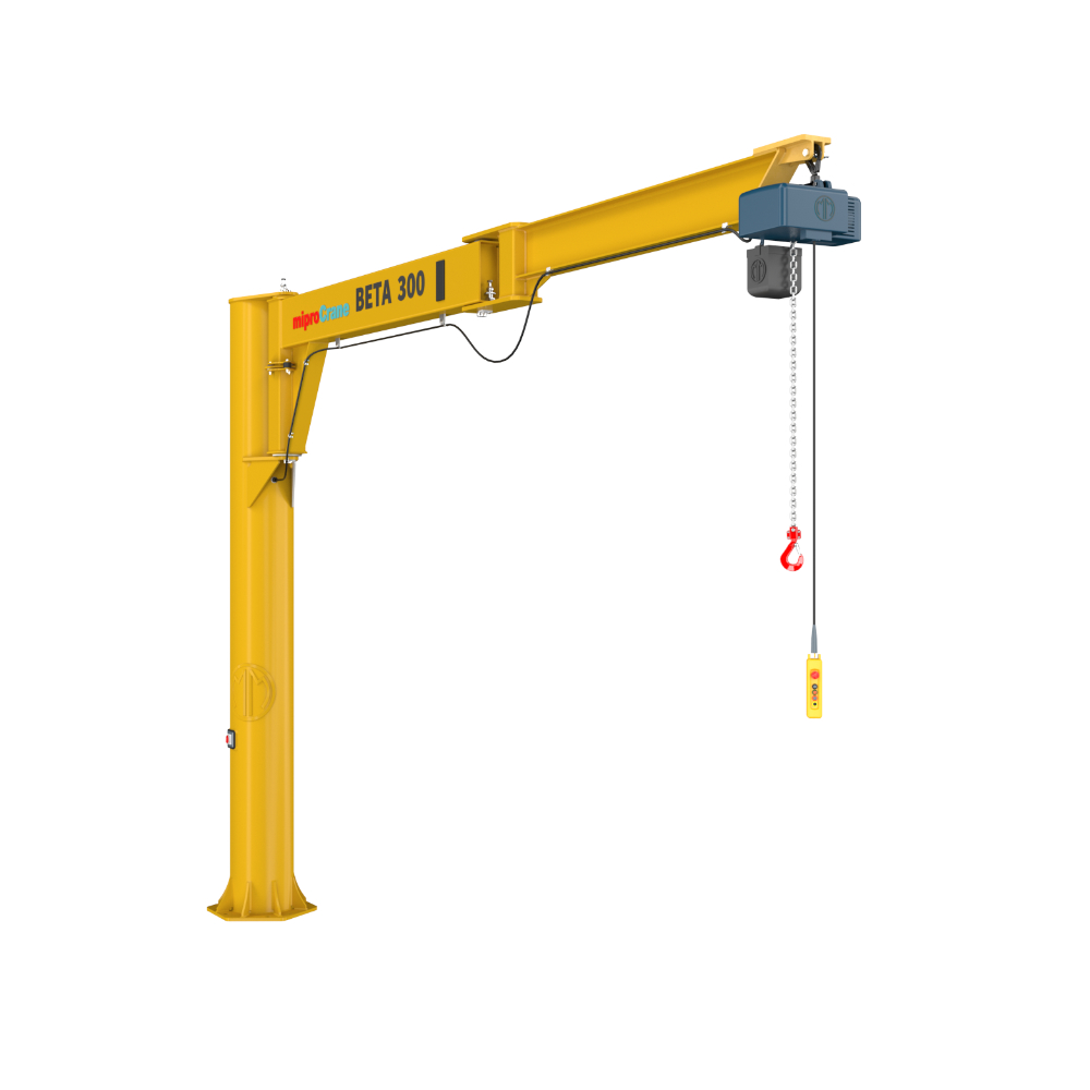 Pillar-mounted slewing jib crane BETA 300